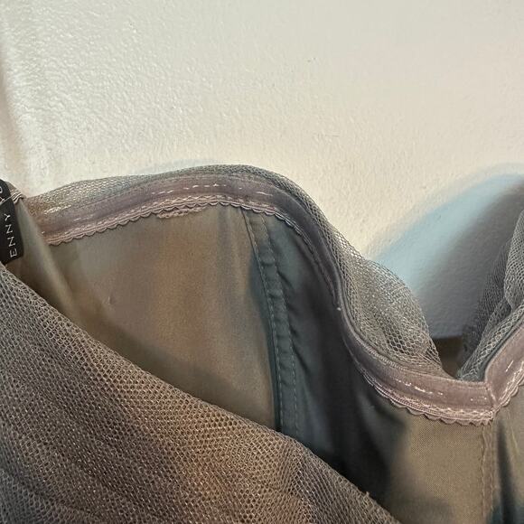 Jenny Yoo BHLDN SZ 6 Annabelle Convertible Bridesmaid Dress Formal Gown Gray - Picture 13 of 13